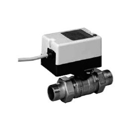 Двухходовой водяной клапан с приводом Gruner 235 D2-024-BOFI150N