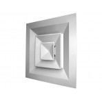 Алюминиевая потолочная решетка SHUFT 4CA 300x300